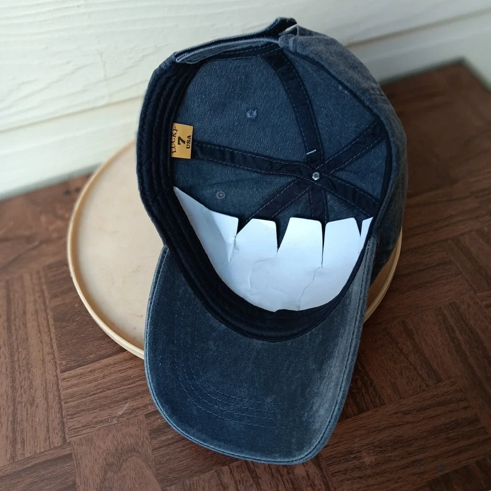 Tennessee Great Smoky Mountains Cap Mens Black Baseball Strapback Hat - Picture 8 of 11
